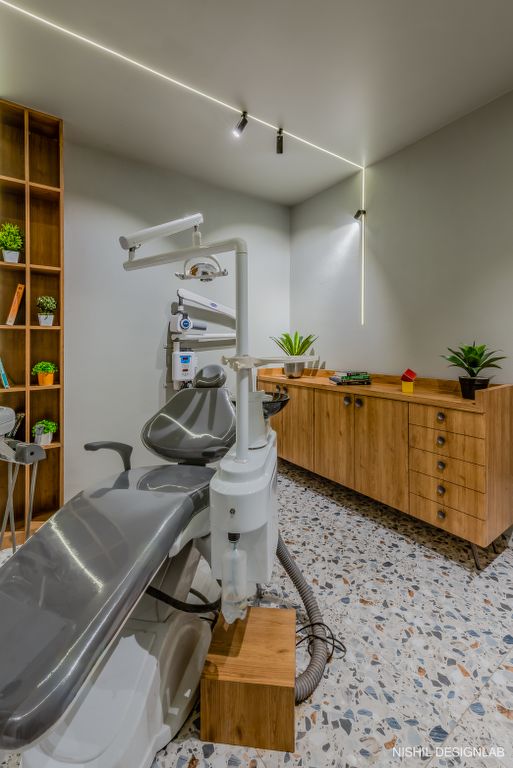 Modern dental clinic interior